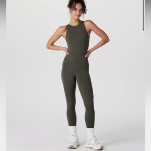 Vuori AllTheFeels Jumpsuit - Kale